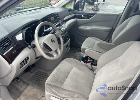 2011 Nissan Quest Sv z USA, uszkodzony, nr VIN JN8AE2KP1B9011295